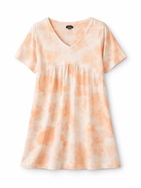 Wild Fable Tie Dye Dress XS NWT Babydoll V Neck Flowy Summer Cute